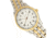 Elevon Garrison Bracelet Watch W/Date, Gold/White, ELE105-5, EDEMO1