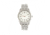 Elevon Garrison Bracelet Watch W/Date, Silver/White, ELE105-1