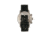 Elevon Langley Chronograph Leather-Band Watch W/ Date, Silver/Black, ELE103-1