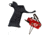 Elftmann Tactical Elftmann 3 Gun Trigger Curved 3 GUN-S W/ Stark SE-2 AR-15 Pistol Grip With CR123 Battery Storage And Sling Hook Mount Black