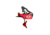 Elftmann Tactical Apex Pro AR-15 Curved Adjustable Trigger, Red Shoe, Anodized, Red, APEXPRORC