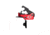 Elftmann Tactical SE AR-15 Straight Adjustable Trigger, Black Shoe, Anodized, Red, SEBS