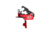 Elftmann Tactical Se .170 Straight FA Trigger, Red, SE-.170-R-S-FA