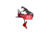 Elftmann Tactical Se Pro Curved FA Trigger, Red, SE-PRO-R-C-FA