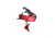 Elftmann Tactical Se Pro Curved Trigger, Red, SE-PRO-R-C