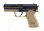 Elite Force HK USP C02 Airsoft Double Action Pistol,6mm,16rd Capacity,Dark Earth Brown 2275023