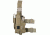 Elite Survival Systems Tactical Thigh Holster w/ Light Left Hand, Coyote Tan 7676-T-LH