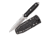 Elite Tactical Incog Fixed Blade Knife, 4.75 in, D2 Steel, Spear Point, Black, ET-FIX009