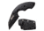 Elite Tactical Sidearm Fixed Blade Knife, 2.25 in, D2 Steel, Wharncliffe, Black, ET-FIX010