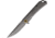 ElitEdge TiCN Gray A/O Folding Knife, 4.75in Closed, 3.75in, Gray TiCN Coated Stainless Blade, Gray Stainless Handle, 10-A83SGY