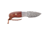 Elk Ridge Drop Point Fixed Blade Knife, 2.25 in, Damascus Steel, Rose Wood, ER-111RDM