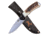 Elk Ridge Drop Point Fixed Blade Knife, 3.5 in, 3Cr13 Stainless Steel Stainless Steel, White, ER-200-21JB