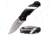 Elk Ridge Manual Folding Knive, 3.25in Blade, 3CR13 Steel Blade Knive, Black/Wood, ER-949BK