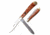 Elk Ridge ER-954BR Manual Folding Knife, 3in, 3CR13 Stainless Steel, Spey, Steel Blade, Nickle/Resin, ER-954BR