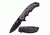 Elk Ridge Folding Blade, 3.5in, Stainless Steel Blade, Mahei Grey Pakkawood Handle ER-A004GY
