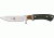 Elk Ridge Hunter Fixed Blade Knife, 3.875in, Stainless Blade, Black Wood Handle ER087