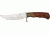 Elk Ridge Hunter Fixed Blade Knife, 5in, Stainless Blade, Burl Wood Handle ER085