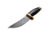 Elk Ridge Persian Fixed Blade Knife, 3.5 in, Damascus Steel, Brown, ER-050DM