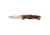 Elk Ridge Trek Manual Folding Knife, 3.5in, Stainless Steel 8Cr13MoV, Drop Point, Satin Handle, ER-TKFDR001
