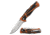 Elk Ridge Trek Manual Folding Knife, 3.5in, Stainless Steel 8Cr13MoV, Drop Point, Satin Handle, ER-TKFDR001