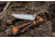 Elk Ridge Trek Manual Folding Knife, 3.5in, Stainless Steel 8Cr13MoV, Drop Point, Satin Handle, ER-TKFDR001