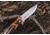 Elk Ridge Trek Manual Folding Knife, 3.5in, Stainless Steel 8Cr13MoV, Drop Point, Satin Handle, ER-TKFDR001