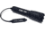 Elzetta Bravo 2-Cell Flashlight w/Crenellated Bezel Ring, CR123, White, 600 Lumens, HC Head, Remote Tape Switch w/5in Cable, Black, B555