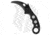 Emerson Super Karambit BT Folding Knife, 3.375in, 154CM, Hawkbill Blade, G10 Black Handle, Black/Black, 8.375in, BHQ-2358