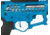 EMG F-1 Firearms BDR-15 3G AR15 Full Metal Airsoft AEG Training Rifle, 400 FPS, Blue/Tron, Large, BDR-BLS-T 400FPS