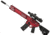 EMG F-1 Firearms BDR-15 3G AR15 Full Metal Airsoft AEG Training Rifle, 400 FPS, Red, Large, BDR-RR 400FPS