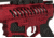 EMG F-1 Firearms BDR-15 3G AR15 Full Metal Airsoft AEG Training Rifle, 400 FPS, Red, Large, BDR-RR 400FPS