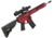 EMG F-1 Firearms BDR-15 3G AR15 Full Metal Airsoft AEG Training Rifle, 400 FPS, Red, Large, BDR-RR 400FPS