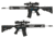 EMG F-1 Firearms BDR-15 3G AR15 Full Metal Airsoft AEG Training Rifle, Black/Blue, Large, BDR-BBL 400FPS