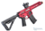 EMG F-1 Firearms PDW AR15 eSilverEdge Airsoft AEG Training Rifle, 3G Style 2, RS3, Red, UPDW-R