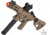 EMG Helios Sharps Bros Licensed Jack9 Polymer Receiver Advanced EFCS Caliber Carbine Airsoft AEG Pistol, M-LOK, PDW, Dark Earth, Large, J9-S-DE-S
