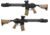 EMG SAI GRY AR-15 AEG Training Rifle w/i5 Gearbox, Carbine, Dark Earth, Large, EG-SAI01M-FDE