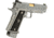 EMG Salient Arms International 2011 DS Airsoft Training Weapon, 4.3 w/Green Gas Mag, 30 Round, Silver, SA-DS0201 4.3 GG