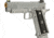 EMG Salient Arms International 2011 DS Airsoft Training Weapon, 4.3 w/Green Gas Mag, 30 Round, Silver, SA-DS0201 4.3 GG