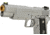 EMG Salient Arms International 2011 DS Airsoft Training Weapon, 5.1 w/Green Gas Mag, 30 Round, Silver, SA-DS0101