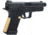 EMG Salient Arms International Blu Compact Airsoft Training Weapon, w/Green Gas Mag, Black, Medium, SA-BL0200