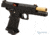 EMG Salient Arms International RED Hi-Capa Training Weapon, Aluminum Select Fire, CO2, Black, SA-RD0250