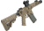 EMG Sharps Bros Overthrow Licensed Advanced M4 Airsoft AEG Training Rifle, 8in PDW, Dark Earth, Large, M4-SB-OT-S-DE