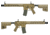 EMG Sharps Bros Warthog Licensed Full Metal Advanced M4 Airsoft AEG Rifle, 15in Carbine, Tan, Large, M4-SB-WH-L-DE