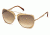 Emilio Pucci EP0004 Sunglasses - Shiny Endura Gold Frame Color, Gradient Brown Lens Color