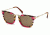 Emilio Pucci EP0026 Sunglasses - Fuxia Frame Color, Brown Lens Color