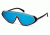 Emilio Pucci EP0043 Sunglasses - Shiny Black Frame Color, Blue Mirror Lens Color