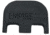 Empire Backplate for Glock 9mm, .40Cal, .357Sig, Black, EMP-GlockSTAN-21612-BLK