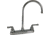 Empire Brass RV Kitchen Faucet With Gooseneck Spout And Teapot Handles 8 Chrome, U-YCH800GS