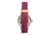 Empress Alouette Automatic Semi-Skeleton Leather-Band Watch, Pink - Womens, EMPEM3406