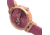 Empress Alouette Automatic Semi-Skeleton Leather-Band Watch, Pink - Womens, EMPEM3406